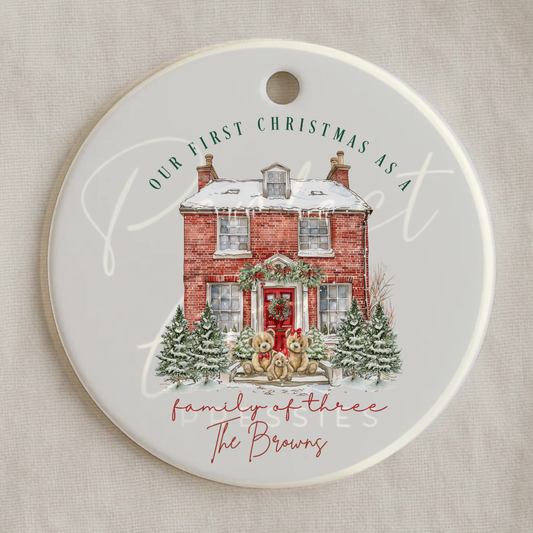 Christmas Decoration - First Christmas Family Of...