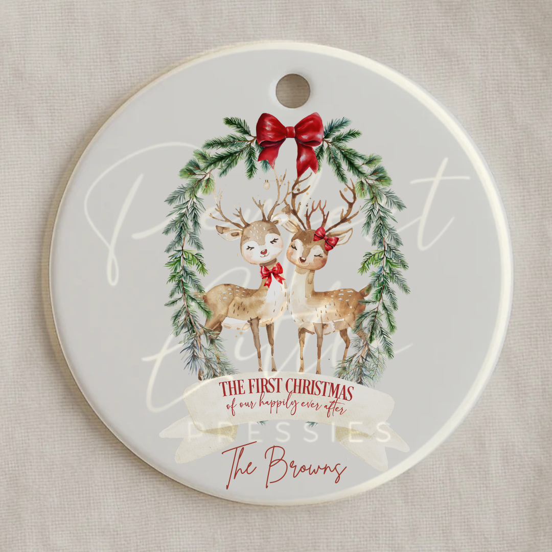 Christmas Decoration - First Christmas Happily Ever After