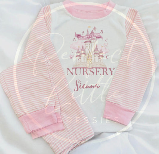 Starting Nursery Pyjamas - Fairytale Castle Design