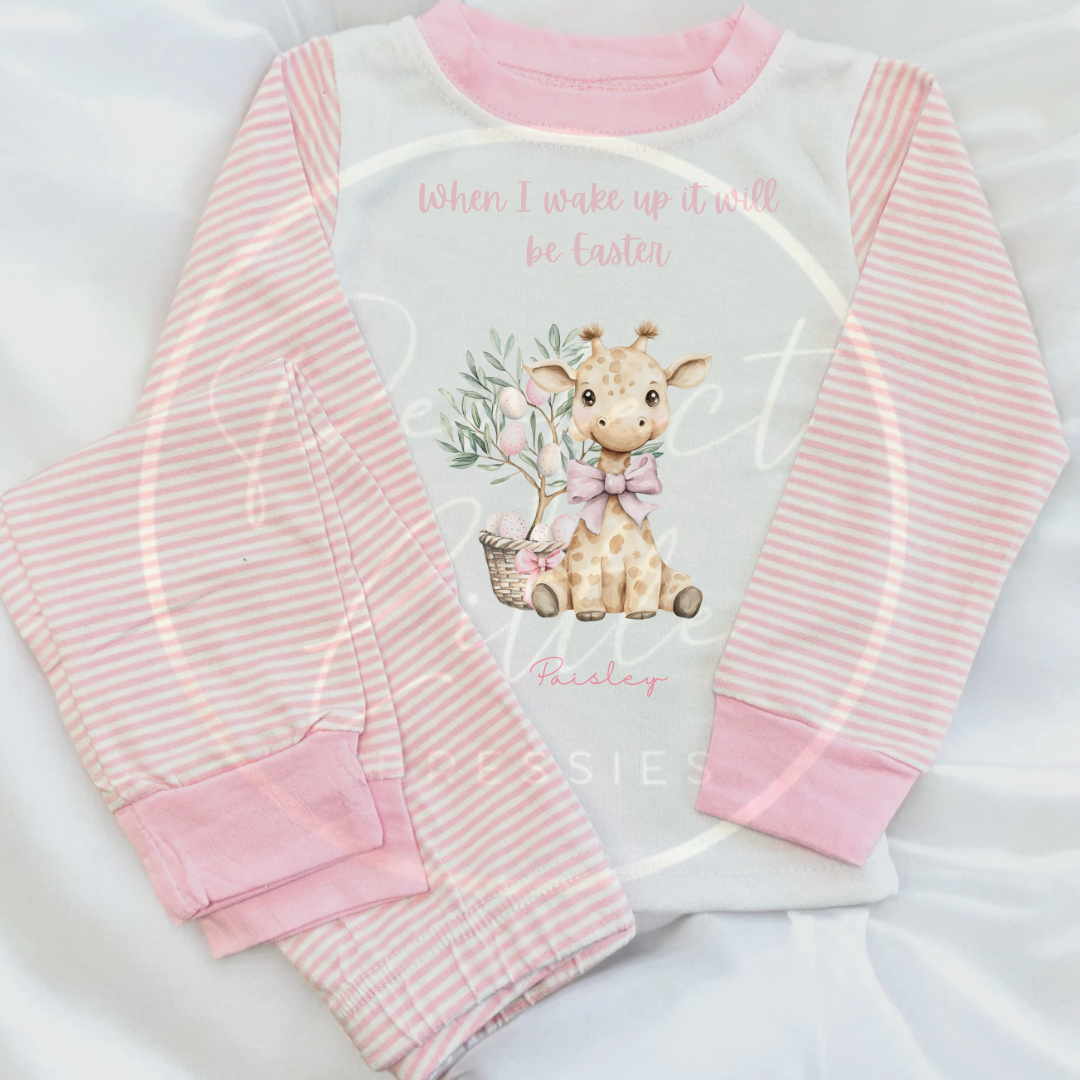 Easter - When I Wake Up Soft Giraffe Pyjamas