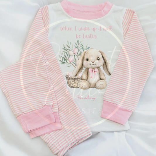 Easter - When I Wake Up Soft Egg Bunny Pyjamas