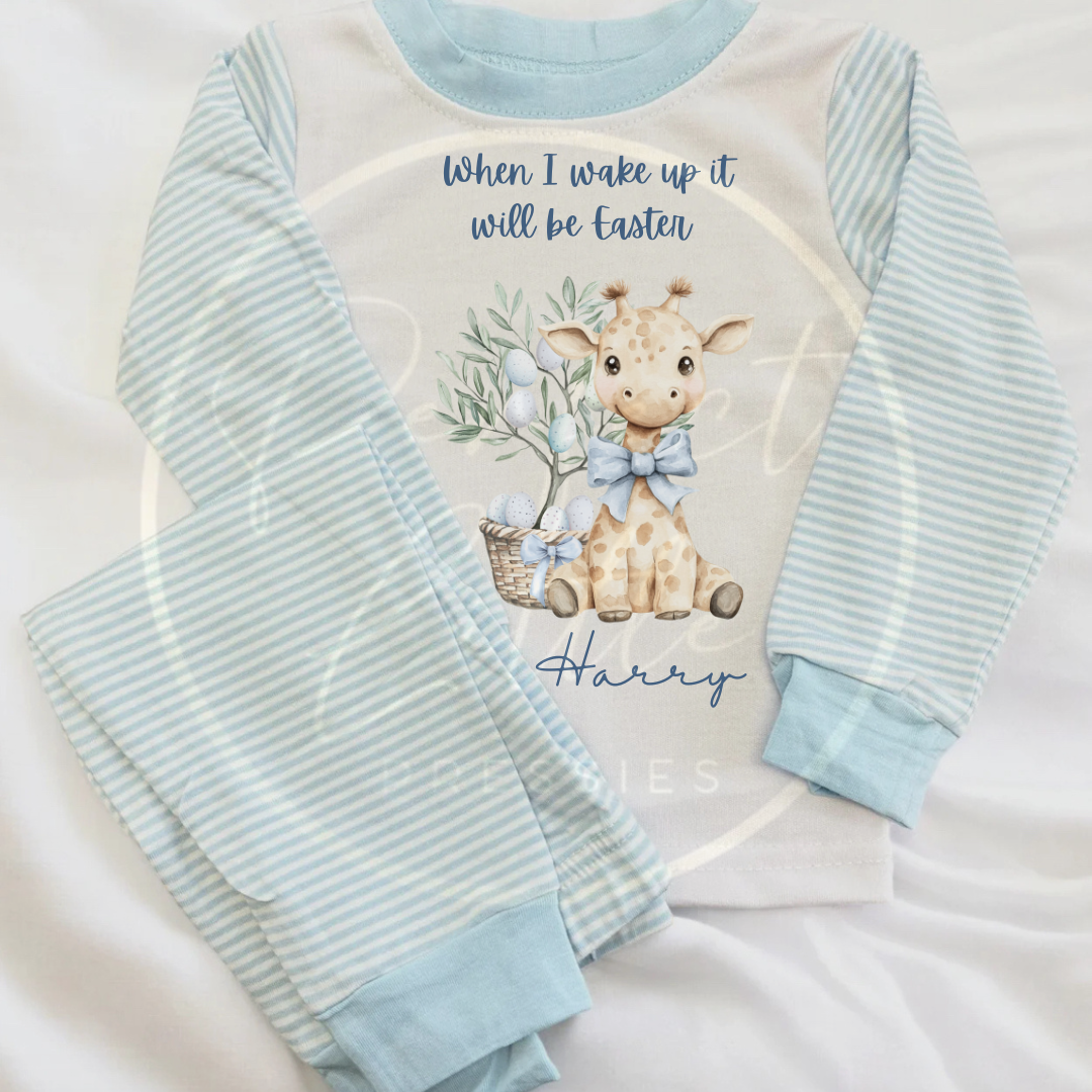 Easter - When I Wake Up Soft Giraffe Pyjamas