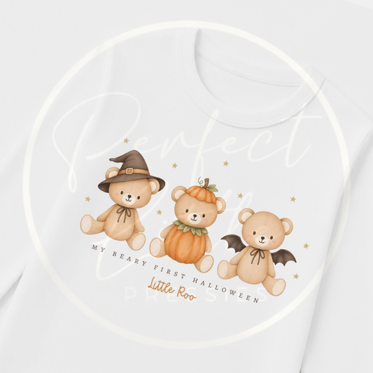 Pyjamas/Lounge Set - Beary First Halloween