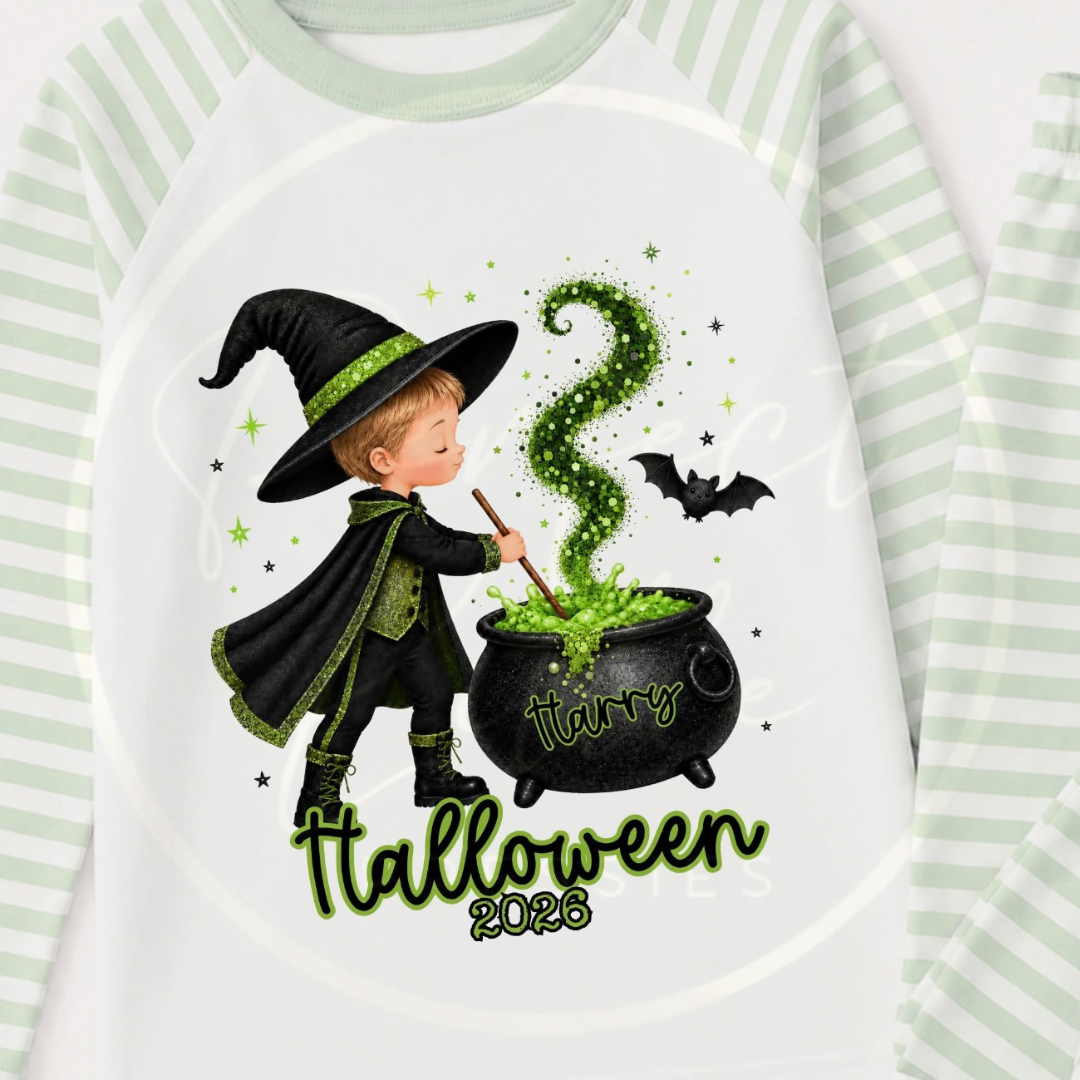 Pyjamas - Witch Cauldron Boy