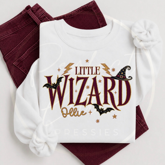 Kids Sweatshirt - Little Wizard Halloween