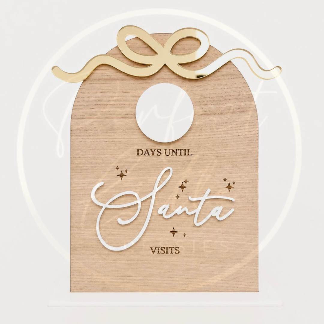Christmas - Oak Bow Countdown