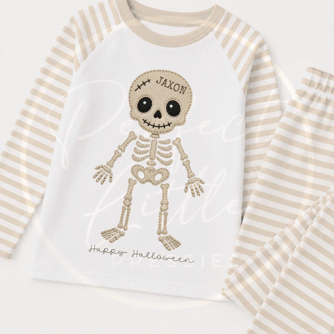 Pyjamas - Skeleton Halloween