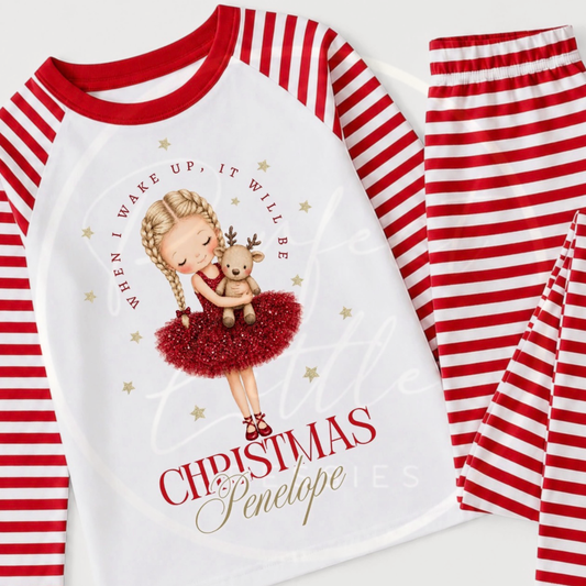 Pyjamas - Christmas Tutu/Reindeer