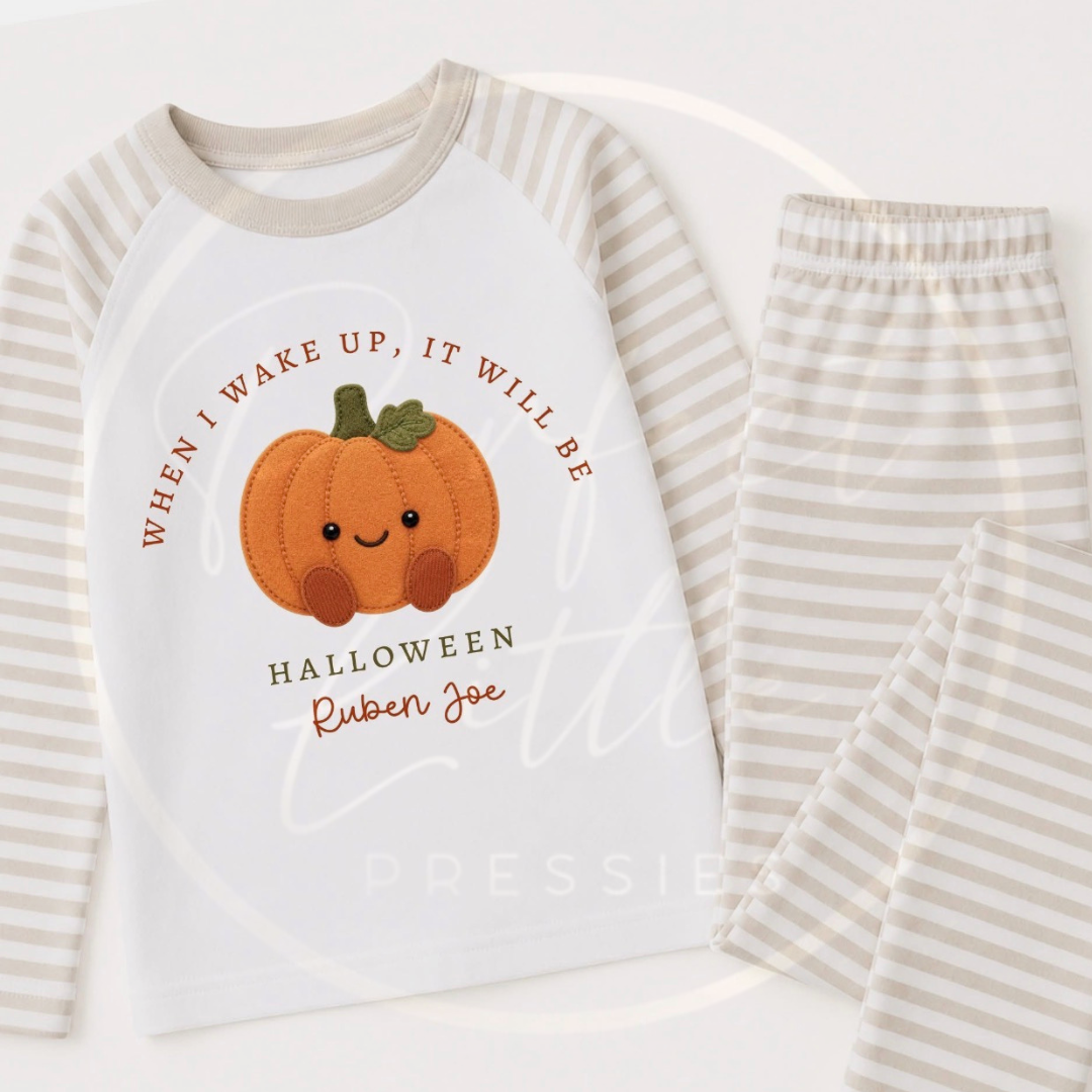 Pyjamas - Halloween Soft Pumpkin