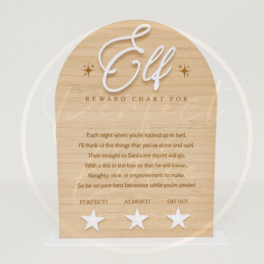 Christmas - Elf Reward Chart