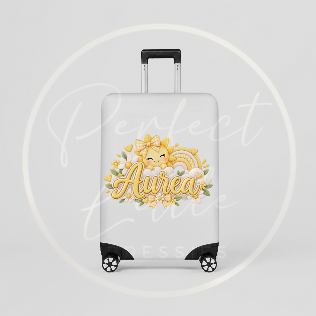 Suitcase Cover - Sunshine