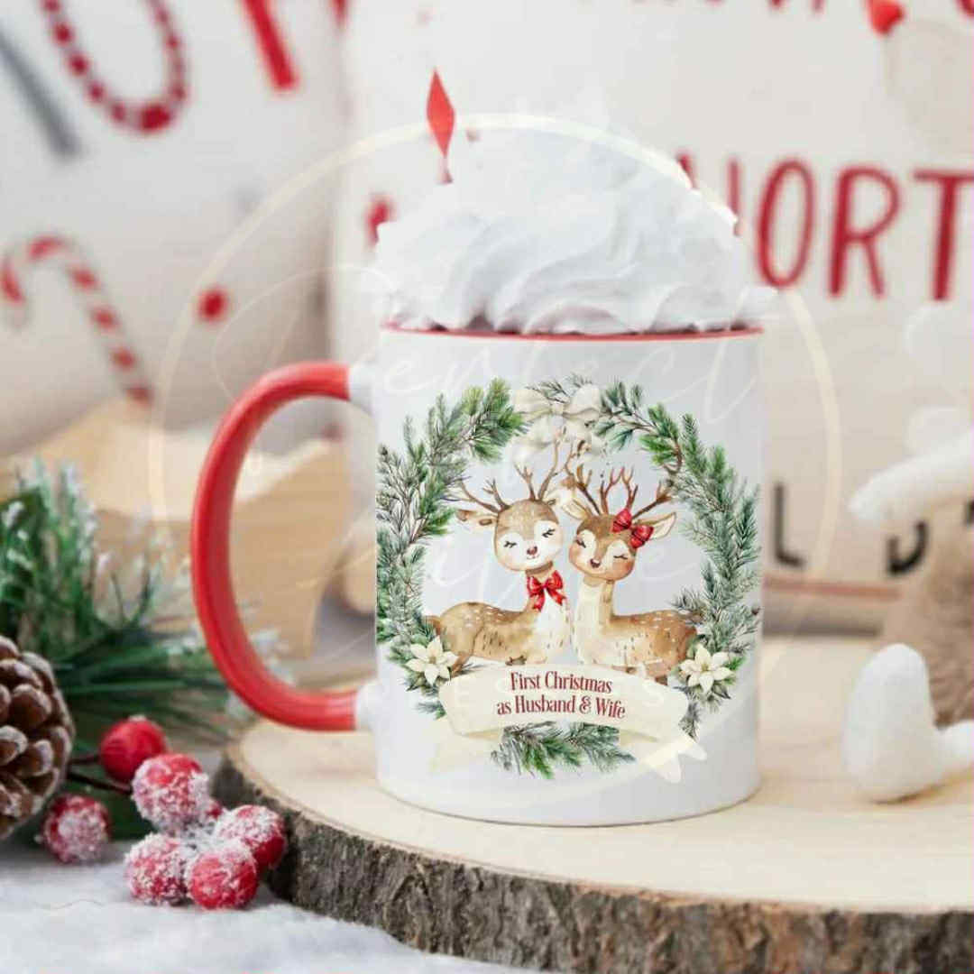 Christmas Mug - First Christmas Husband/Wife